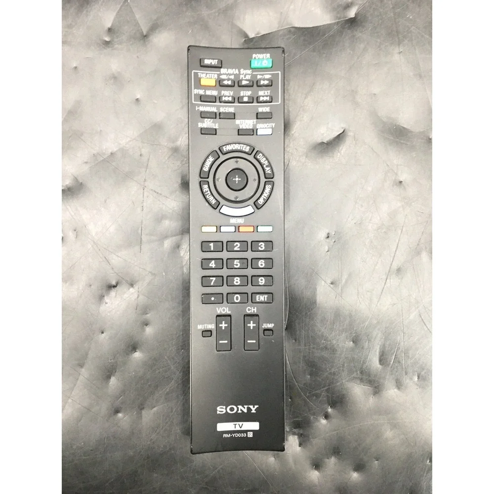SONY Original Authentic 3D TV Remote Control‎ RM-YD033
